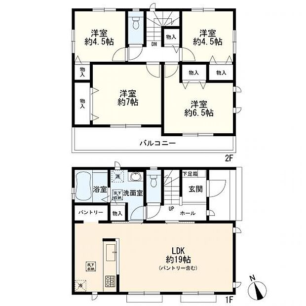 間取図 4LDK