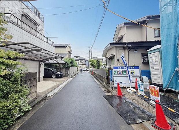 周辺環境や街並みなど、図面だけでは分からない現地の雰囲気もぜひご確認くださいませ。(2026年9月撮影)