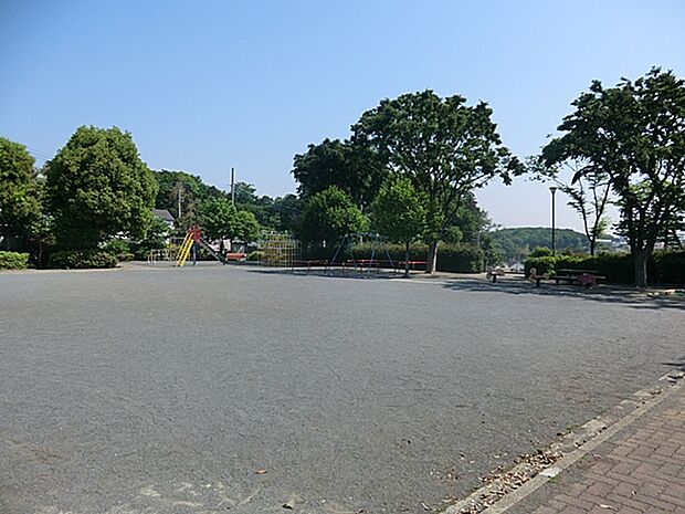 上菅田山崎公園　740ｍ