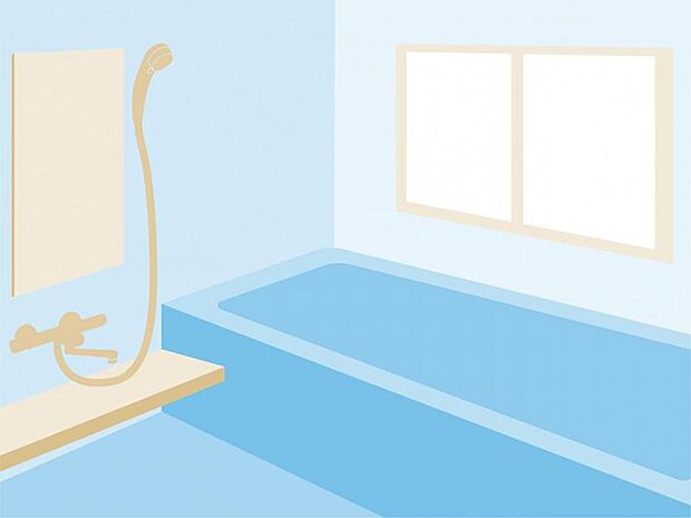 浴室に窓があることで、日光を取り入れることができ、風通しにより清潔に保つ役割もあります。