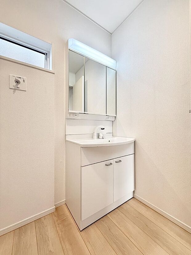 ■お洒落で清潔感のある洗面所