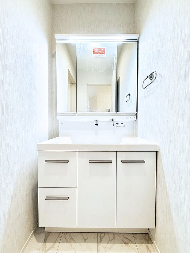 ■お洒落で清潔感のある洗面所