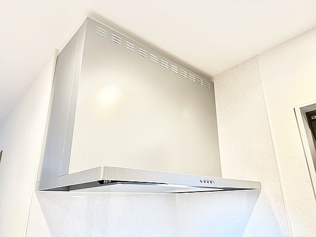 ■調理時の蒸気や匂いが換気扇に誘導され、効率的に排煙ができます。