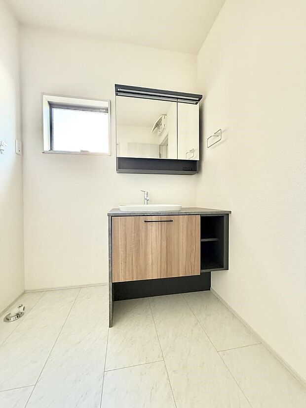 ■お洒落で清潔感のある洗面所