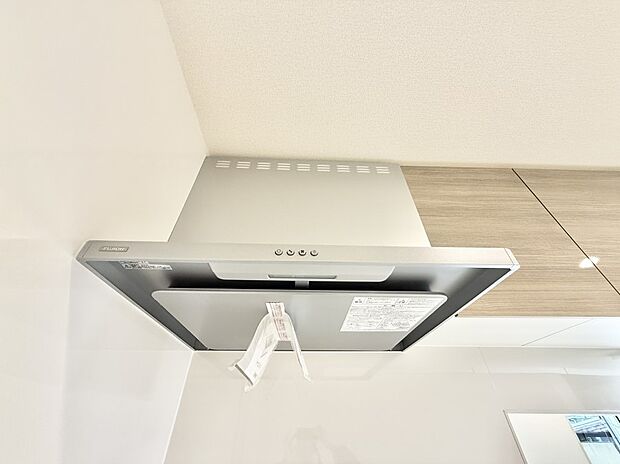 ■調理時の蒸気や匂いが換気扇に誘導され、効率的に排煙ができます。