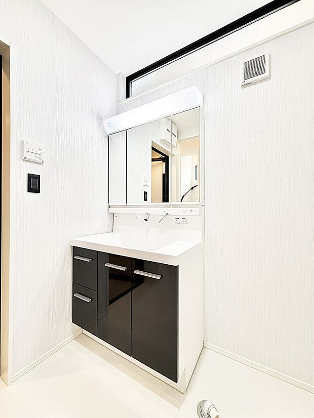 ■お洒落で清潔感のある洗面所