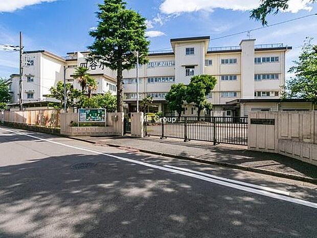 小学校 600m 川崎市立四谷小学校