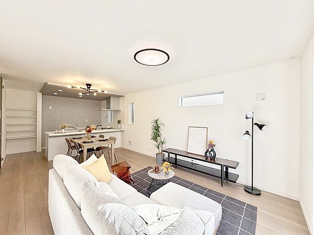 ■いつの間にか家族が集まっちゃうそんなリビングいいですよね