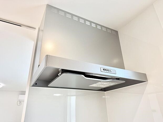 ■調理時の蒸気や匂いが換気扇に誘導され、効率的に排煙ができます。