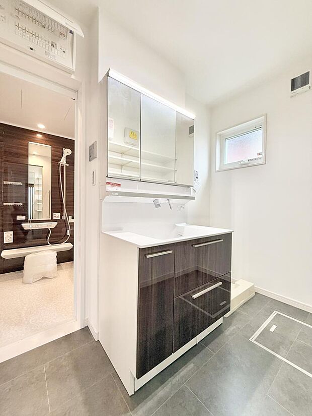 ■お洒落で清潔感のある洗面所