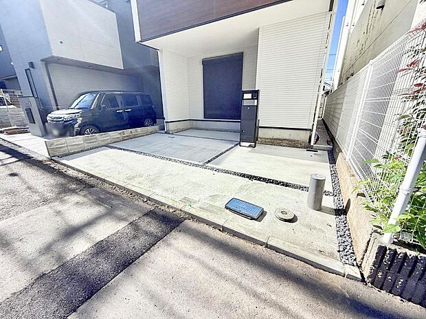 ■自宅にある駐車スペースなので安心ですね