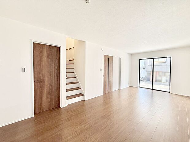 ■温もりを感じる、居心地のいいリビング