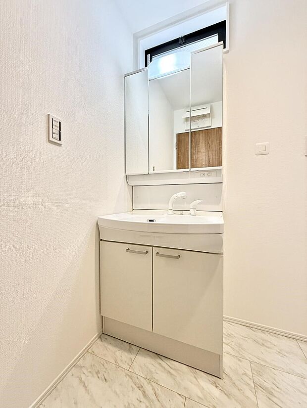 ■朝の準備がスムーズにできる広さです