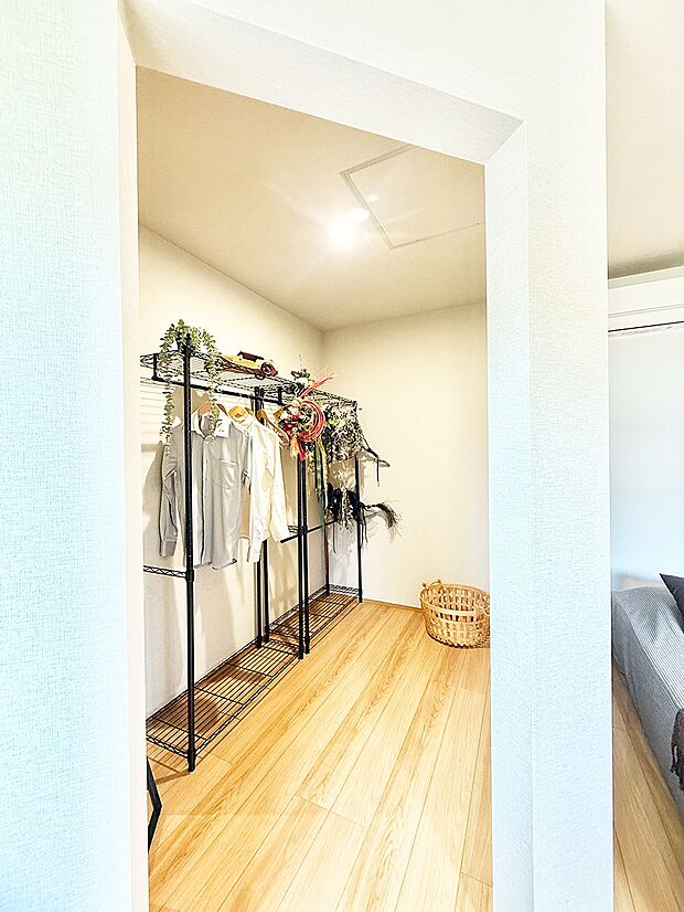 ■広々とした収納スペース