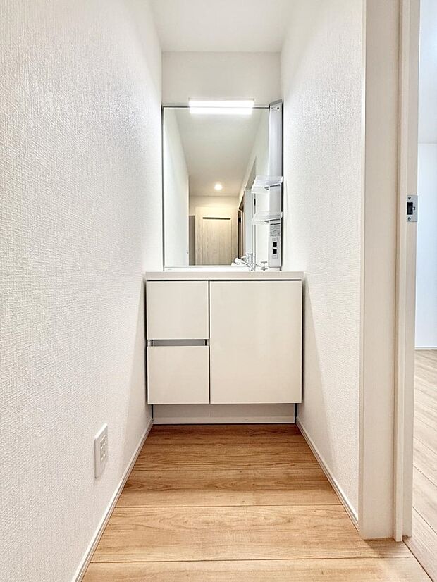 ■清潔感のある洗面所です!