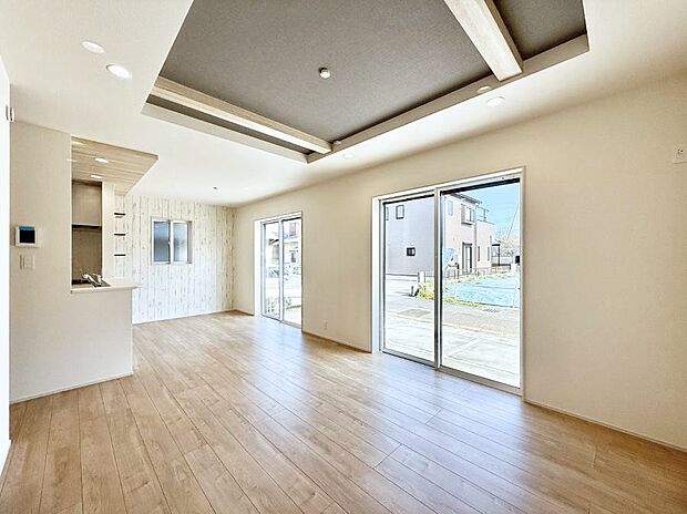 ■心落ち着く場所、ゆったり過ごせるリビング