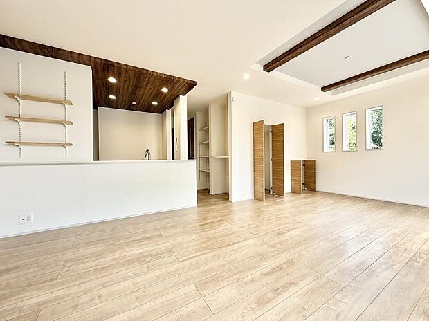 ■心落ち着く場所、ゆったり過ごせるリビング