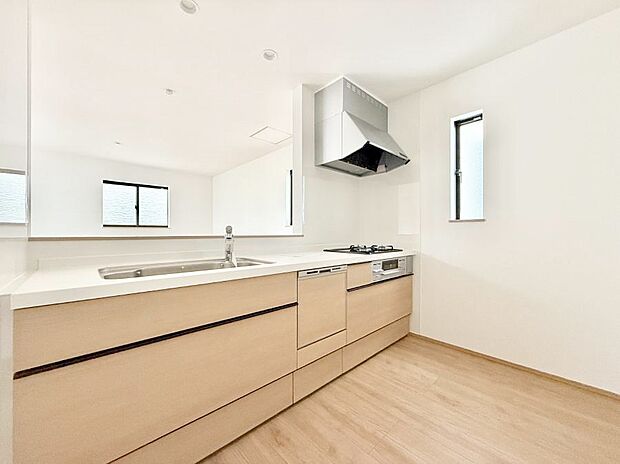 ■家族の絆を深める、温もりのあるキッチン