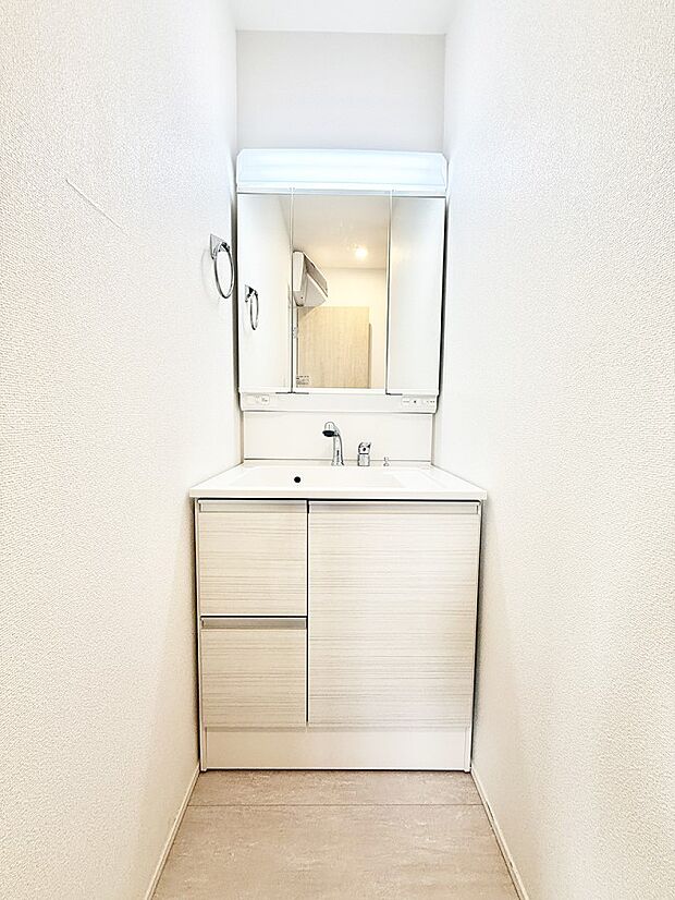 ■朝の準備がスムーズにできる広さです