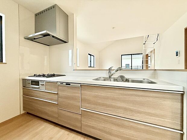 ■家族の絆を深める、温もりのあるキッチン