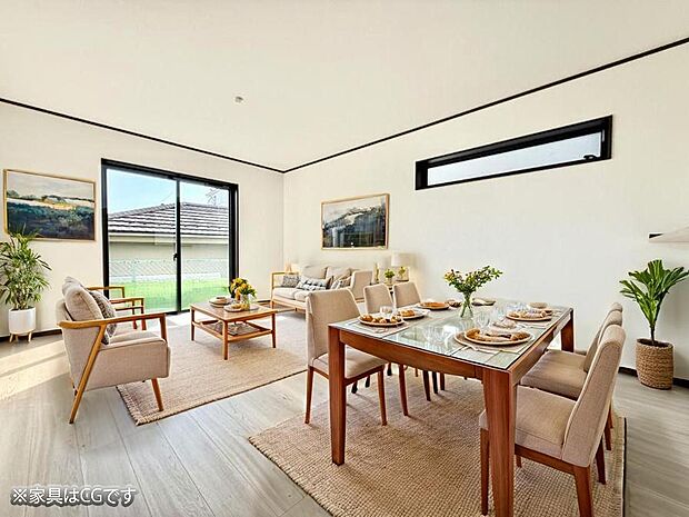 いつの間にか家族が集まっちゃうそんなリビングいいですよね