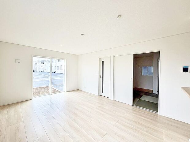 ■温もりを感じる、居心地のいいリビング