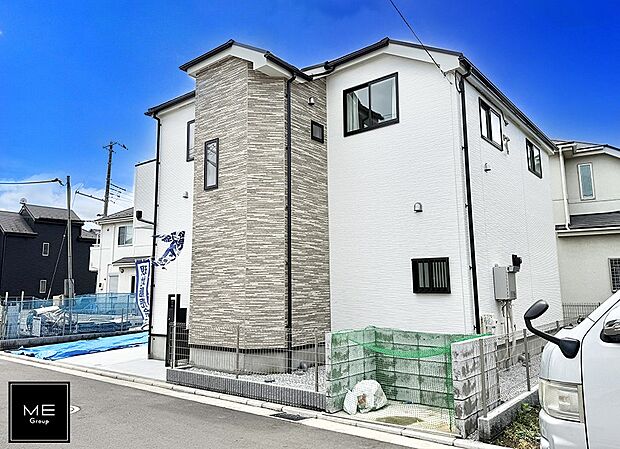 C号棟  ■新しい暮らしが始まる場所で、家族の絆を深める（芝生はイメージです）