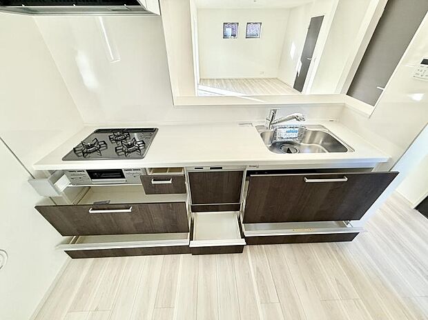 ■キレイに片付く、使いやすいキッチン