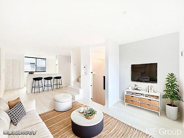 ■心落ち着く場所、ゆったり過ごせるリビング