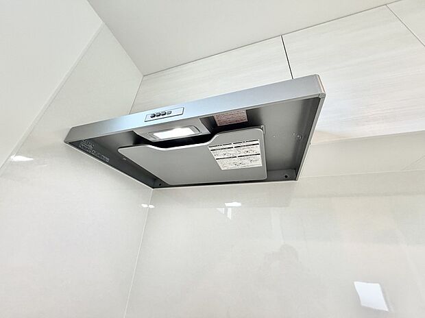 ■調理時の蒸気や匂いが換気扇に誘導され、効率的に排煙ができます。