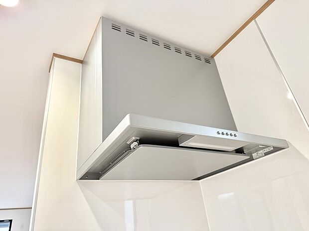 ■調理時の蒸気や匂いが換気扇に誘導され、効率的に排煙ができます。
