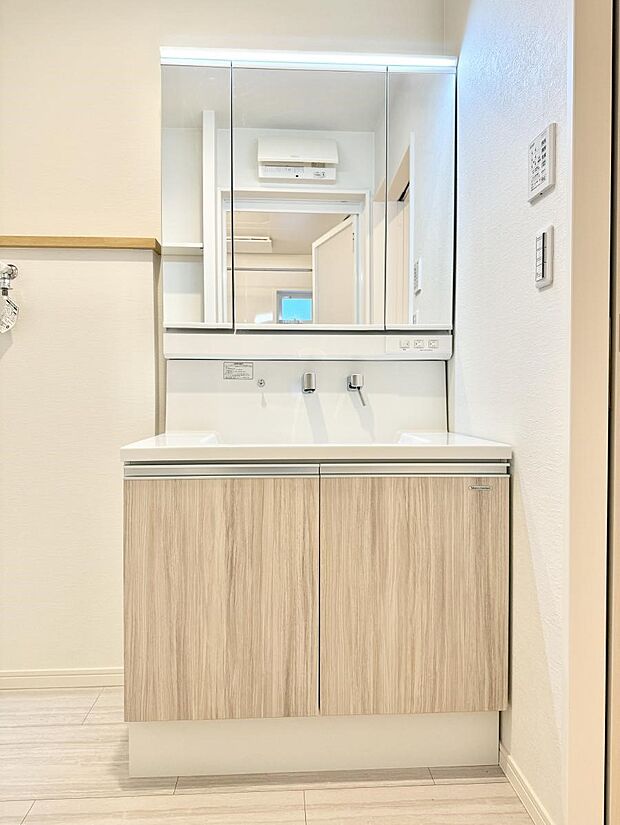 ■朝の準備がスムーズにできる広さです