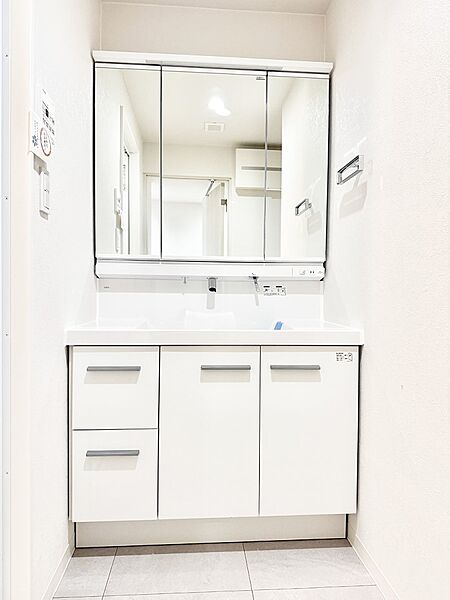 ■お洒落で清潔感のある洗面所