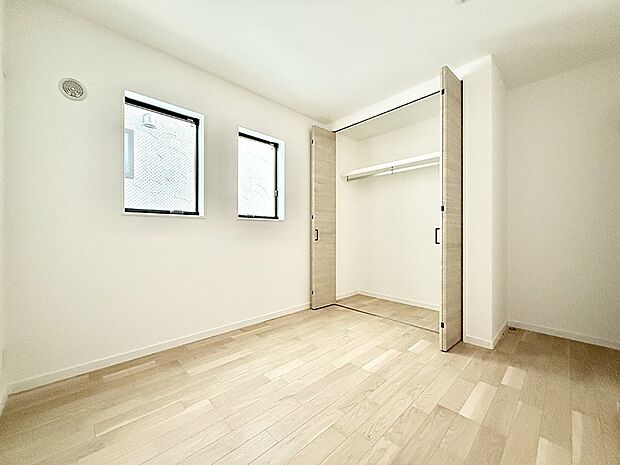 ■窓の配置や通気性の良い設計で部屋の空気がこもらず、常に新鮮な空気が流れます