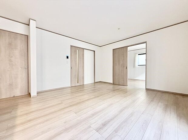 ■温もりを感じる、居心地のいいリビング