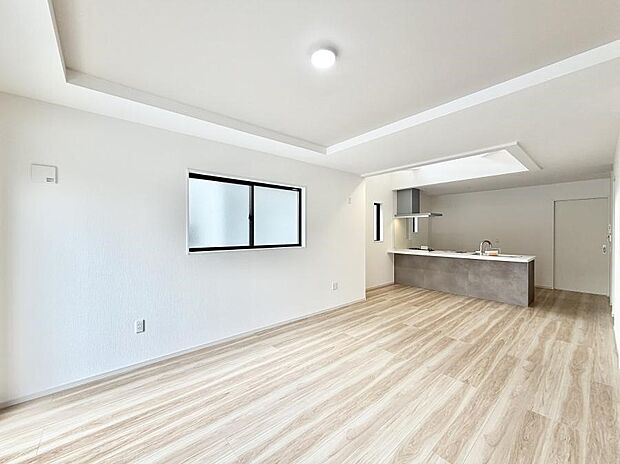 ■家族が自然と集まり、楽しい時間を過ごせるリビング