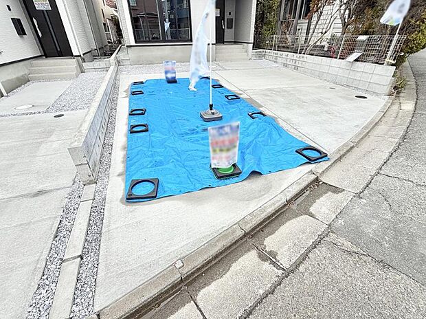 ■駐車2台可だと、来客時にも助かりますね