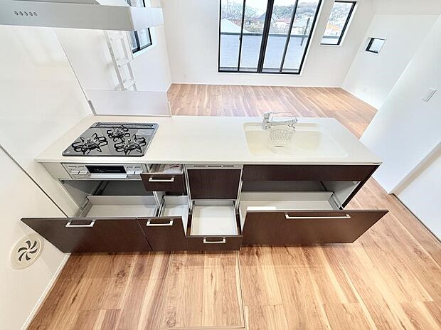 ■料理がもっと楽しくなる、快適なキッチン空間