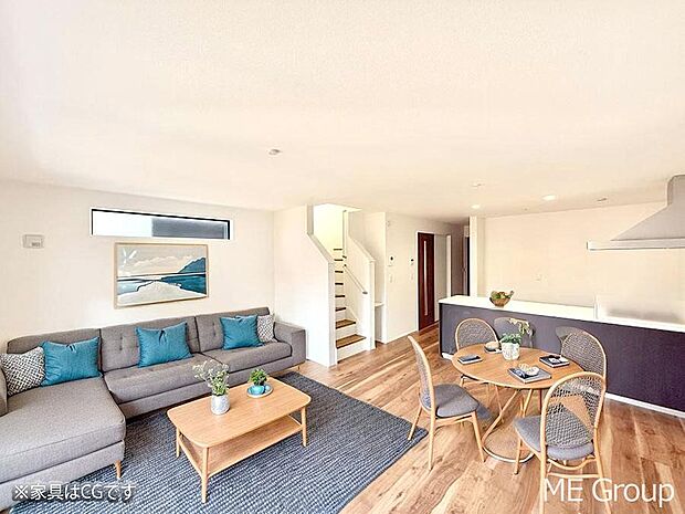 ■くつろぎと笑顔が集まる、心温まるリビング