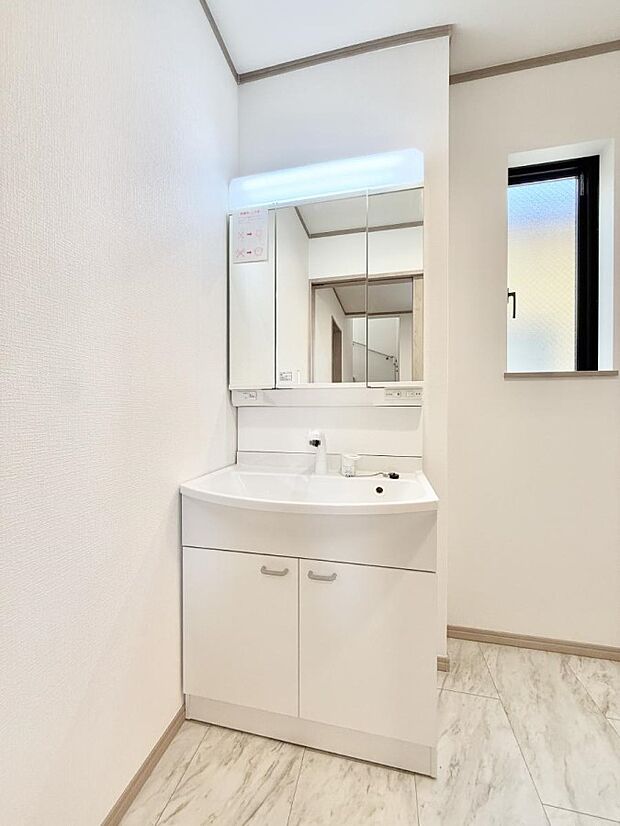 ■お洒落で清潔感のある洗面所