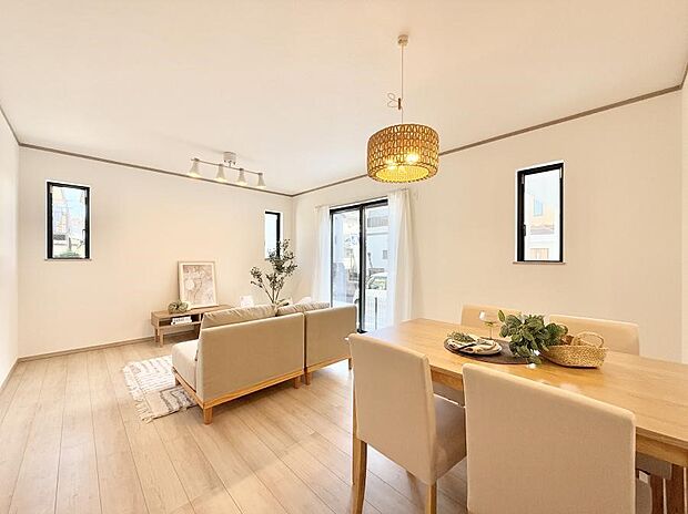 ■家族の笑顔があふれる、くつろぎの空間