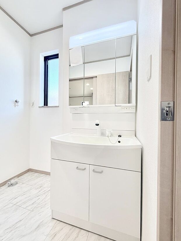 ■お洒落で清潔感のある洗面所