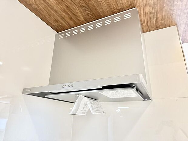 ■調理時の蒸気や匂いが換気扇に誘導され、効率的に排煙ができます。