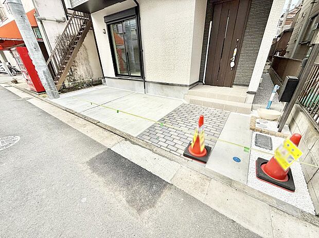 ■自宅にある駐車スペースなので安心ですね