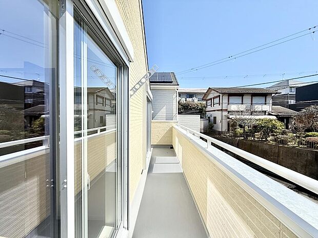 ■お洗濯物がよく乾く陽当たり良好のバルコニーです!