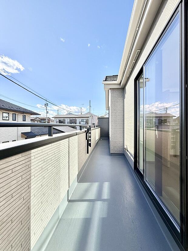 ■日当たり良好!眺めの良いバルコニーです!