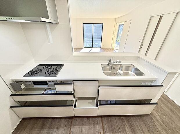 ■キレイに片付く、使いやすいキッチン