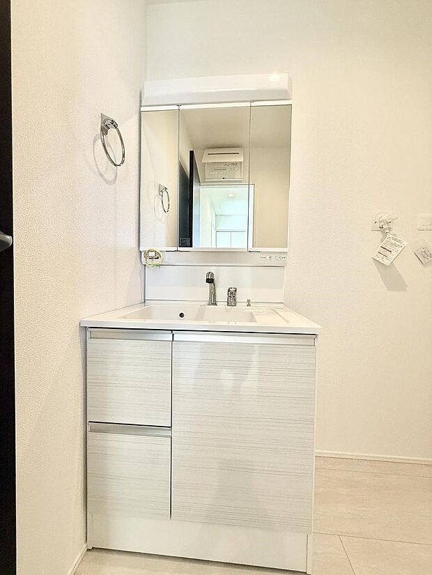 ■お洒落で清潔感のある洗面所