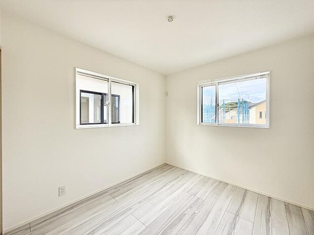 ■窓の配置や通気性の良い設計で部屋の空気がこもらず、常に新鮮な空気が流れます