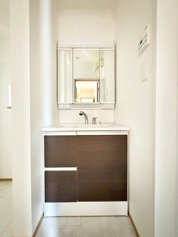 ■朝の準備がスムーズにできる広さです